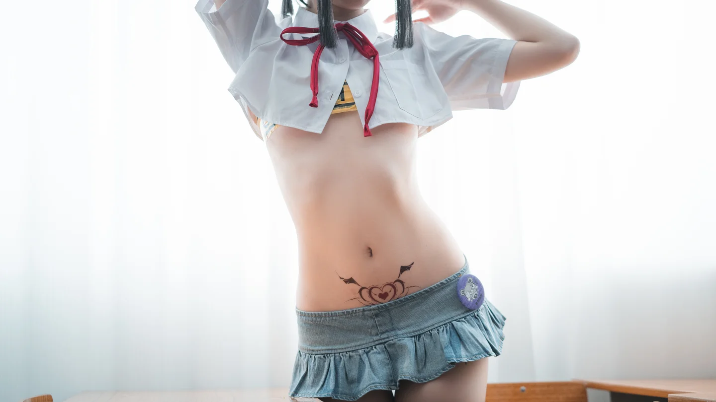 面饼仙儿 - 短校服胶带 [32P-475MB] tg@simisebaisi 【丝足阁】005.webp